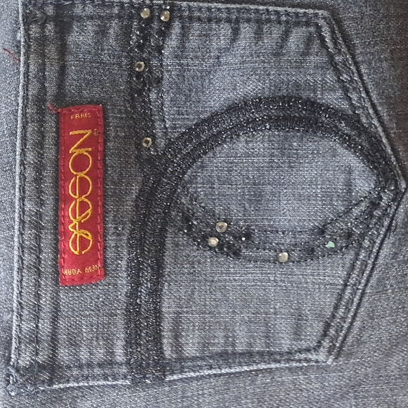 Vintage Sasson straight leg jeans - 10 - women's junior's - Picture 5 of 8